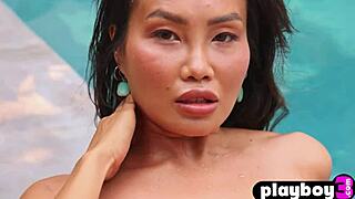 Big natural tits asian milf viviane leigh reveals hot all natural hot body