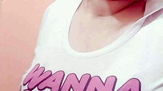 Aurora Estelar Shows Her Huge Natural Tits in Shower