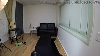 Jojo feels intense anal pleasure with choking