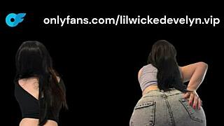 Why isn't your tongue on my big tits and ass?