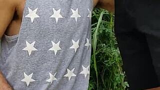 Exhibitionist Domination Game Turns Public Outdoor Flashing Into Homemade Amateur Fun