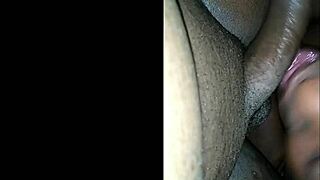 i'm giving sloppy head to this ebony big ass babe, oh man