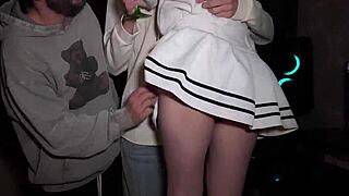 Fucked busty girlfriend hard at party