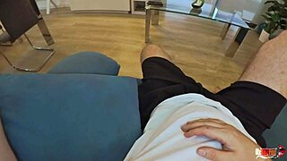 Stepmother Comes and Lies Down to Her Stepson Without Panties