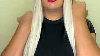 what do you think of this transsexual with amazing tits and tasty cock?