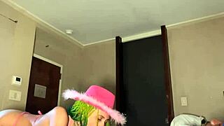 petite ebony gets throat and pussy stretched by big black cock