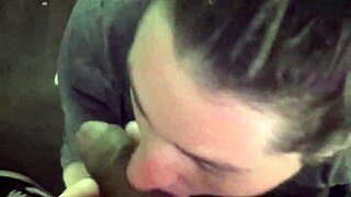 Girlfriend deepthroats my cock before work, swallowing cum