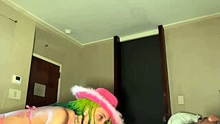 petite ebony gets throat and pussy stretched by big black cock