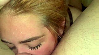 sloppy blowjob with ass licking on halloween night