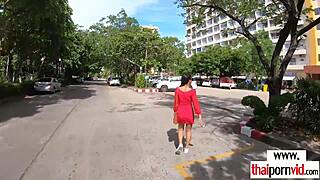 Hot Thai Teen Polly Pounces On European Cock