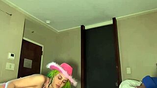 petite ebony gets throat and pussy stretched by big black cock