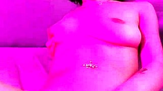 Hot Girl Feels Passion During Striptease And Fingering