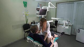 I fucked the doctor in doggy style in the office, then cowgirl, and she sucked me off with a facial 😅