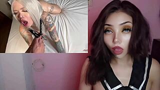 Fucking this hot mature blonde in the ass for orgasm and creampie!