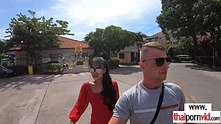 Hot Thai Teen Polly Pounces On European Cock