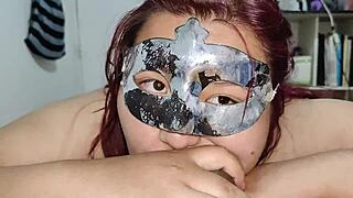 Sloppy Blowjob or Facial Rub? She Plays with Dick Teasingly