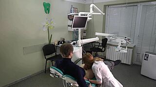 I fucked the doctor in doggy style in the office, then cowgirl, and she sucked me off with a facial 😅