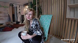 Ersties First Time Lesbians Get Together for Hot Sex