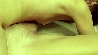 Amateur Couple Flat Chested Wife Handjob Blowjob