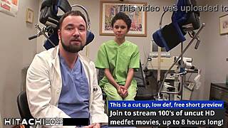 freshman gets mandatory hitachi orgasm from nurse sandra chappelle 😏