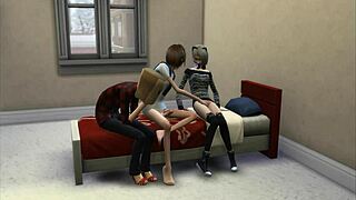 sims 4 cuckold scenario with licking