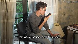 lorenadoll and nerd pipeboy in roleplay after texting mistake