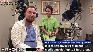 freshman gets mandatory hitachi orgasm from nurse sandra chappelle 😏