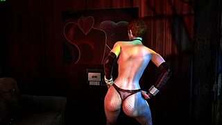 Sweet Blonde Angel Strips and Dances for Big Tits Lap Dance