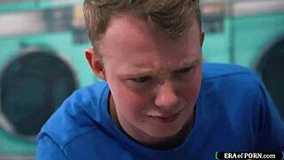 Guy Fucks Busty Milfs In A Laundry Room