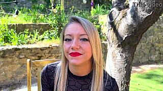 beautiful ashley swallows her husband's cock 😘