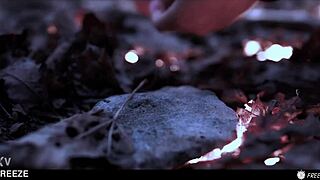 valentina nappi hikes and gets bent over by native guy, licking and cumming in mouth