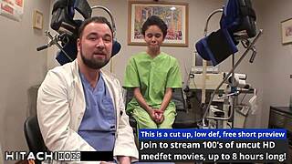 freshman gets mandatory hitachi orgasm from nurse sandra chappelle 😏