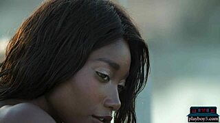 two amazing ebony models selene kitt and mimi desuka show off for playboy