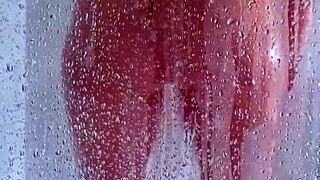 Watch her butt and bounce her curves in this explicit shower 18 only video?