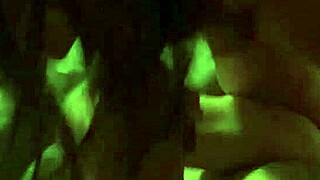 wife giving blowjob and handjob to monster cock