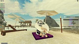 New Zealand girl bent over for anal doggystyle and ass shaking