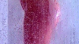 Watch her butt and bounce her curves in this explicit shower 18 only video?