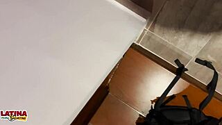 Colombian Latina Slut Gets Back Blown Out