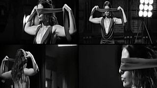 Thomas Maia in Black and White Interracial Sex