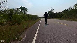 Teen's First Rough Run In Thailand