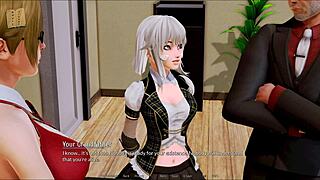 In harem hotel 255, the game unfolds with various scenarios in the hotel setting