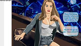 Blonde and brunette engage in pickup creampie play