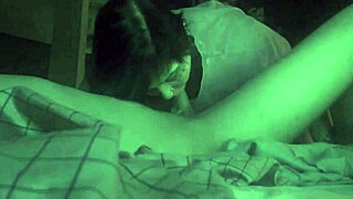 Spy webcam blowjob till cumshot 😏