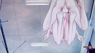 uraraka having sex with deku in hentai