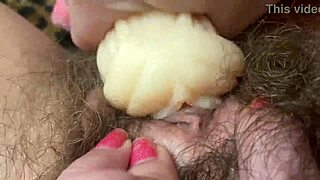 softcore close-up of big clit masturbation turns hardcore