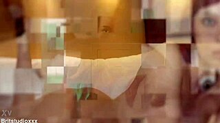 British Teen Pornstar Sucks Monster Cock in Lingerie for Intense Orgasm