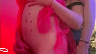 trans girlfriend fucking neighbor's mouth with anal