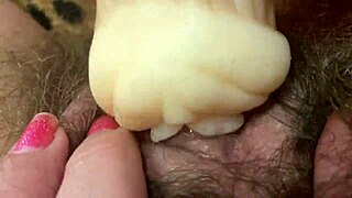 softcore close-up of big clit masturbation turns hardcore