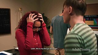 Busty teacher Kiki fucked by student in blackmail affair.