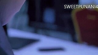 Stepbro Reads While I Give Blowjob and Cock Play Before Riding Sweet Pussy